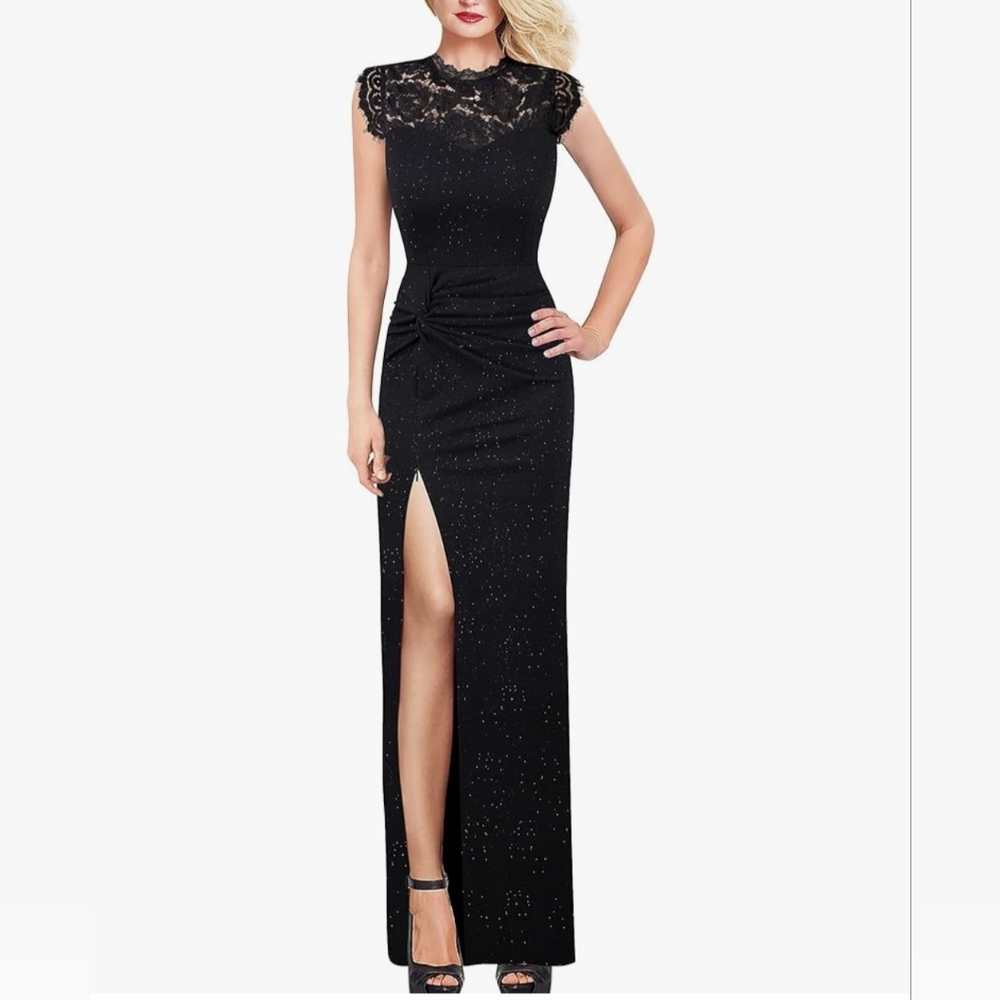 Black formal dress